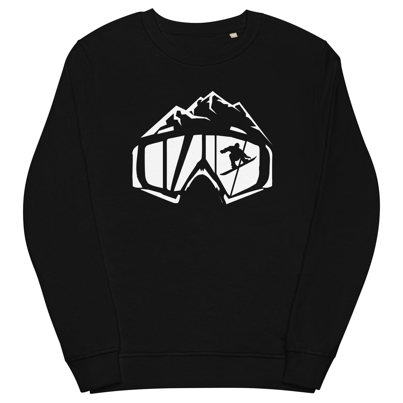 Berge - Snowboarding - (14) - Unisex Premium Organic Sweatshirt snowboarden xxx yyy zzz Black