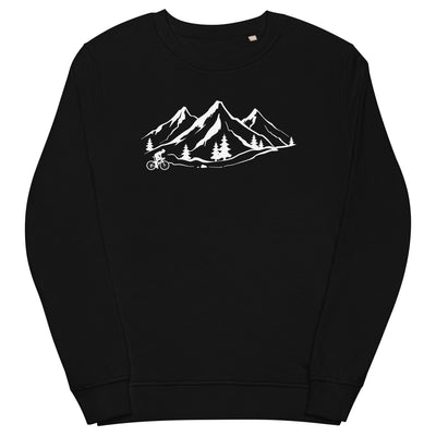 Berge 1 und Radfahren - (F) - Unisex Premium Organic Sweatshirt xxx yyy zzz Black