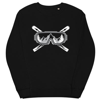 Berge_Skier_-_ - Unisex Organic Sweatshirt | SOL'S 03574 klettern ski xxx yyy zzz Black