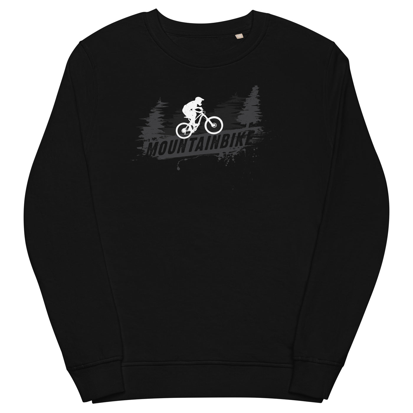 Mountainbike - (M) - Unisex Premium Organic Sweatshirt xxx yyy zzz Black