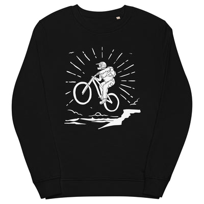 Mountainbiken - (M) - Unisex Premium Organic Sweatshirt xxx yyy zzz Black