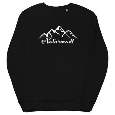 Naturmadl_-__ - Unisex Organic Sweatshirt | SOL'S 03574 berge xxx yyy zzz Black