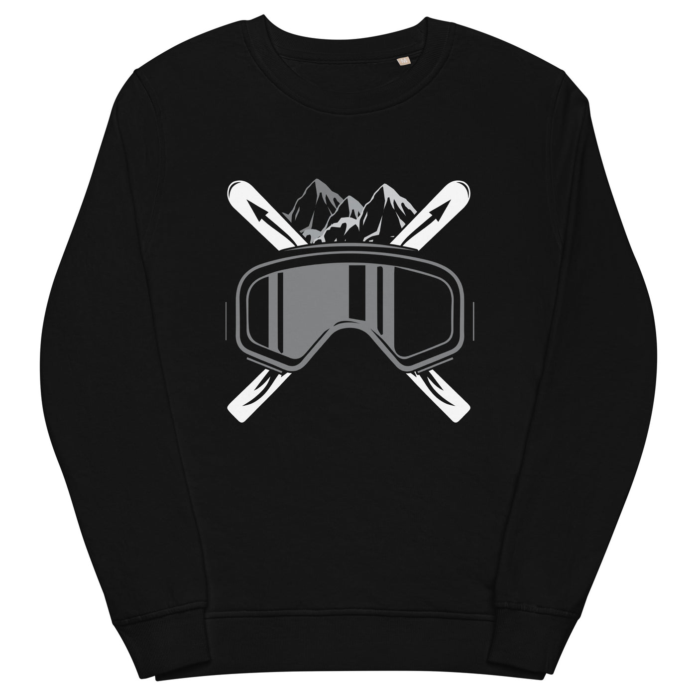 Schifoan - Unisex Premium Organic Sweatshirt klettern ski xxx yyy zzz Black