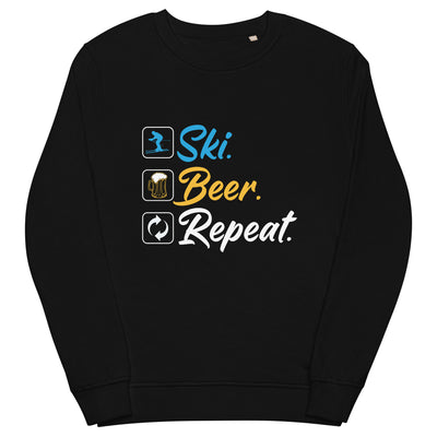 Ski. Bär. Repeat. - (S.K) - Unisex Premium Organic Sweatshirt klettern xxx yyy zzz Black