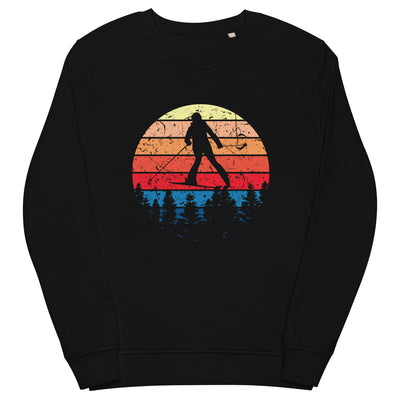 Skifahren Vintage - (S.K) - Unisex Organic Sweatshirt | SOL'S 03574 xxx yyy zzz Black