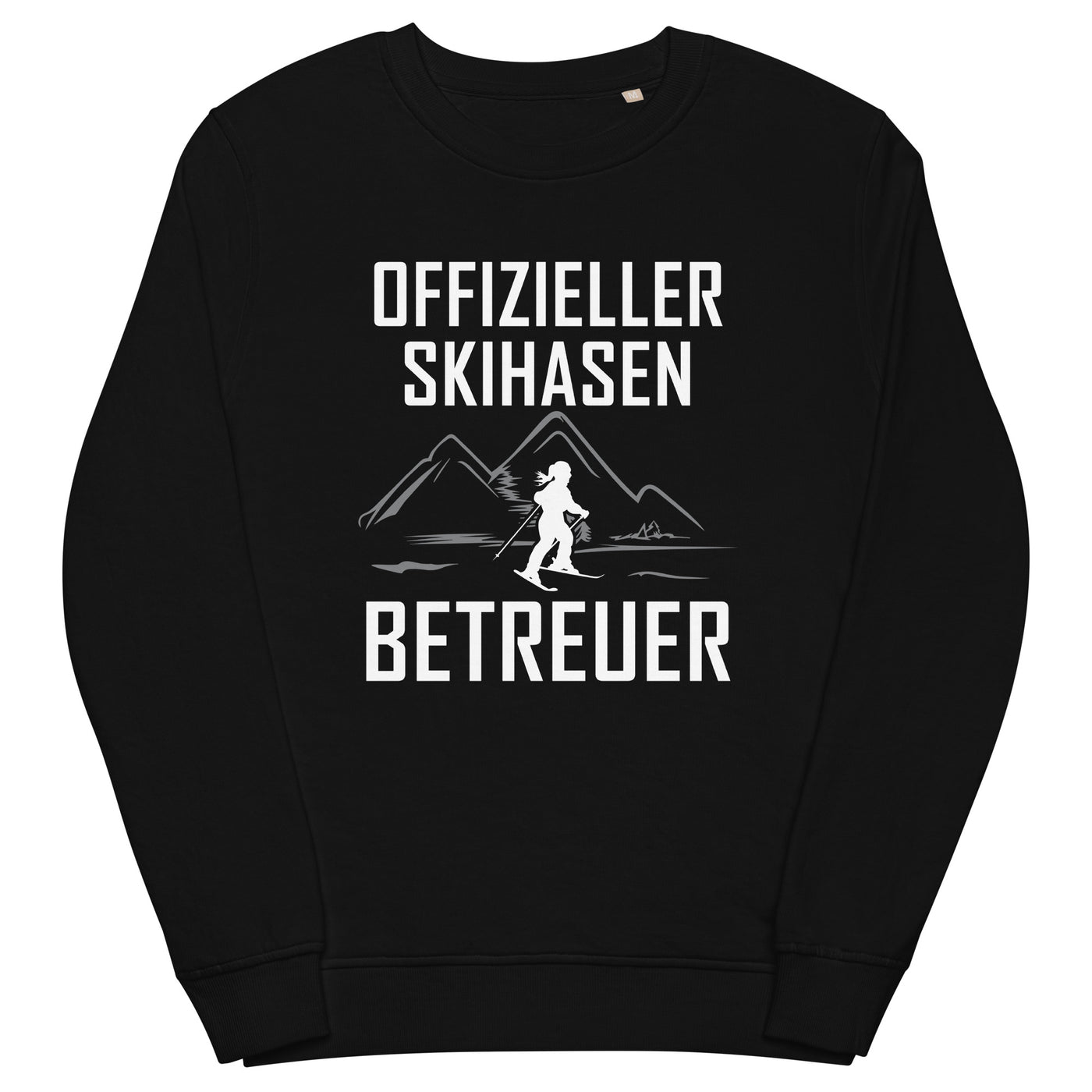 Skihasen Betreuer - Unisex Premium Organic Sweatshirt klettern ski xxx yyy zzz Black
