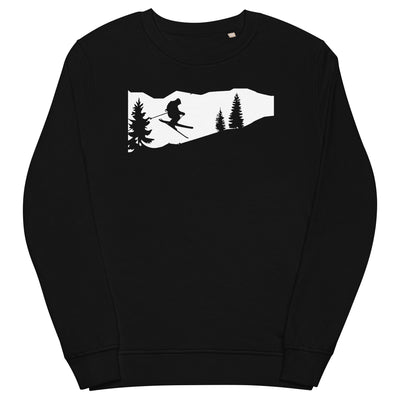 Skifahren_-__(51) - Unisex Organic Sweatshirt | SOL'S 03574 klettern ski xxx yyy zzz Black