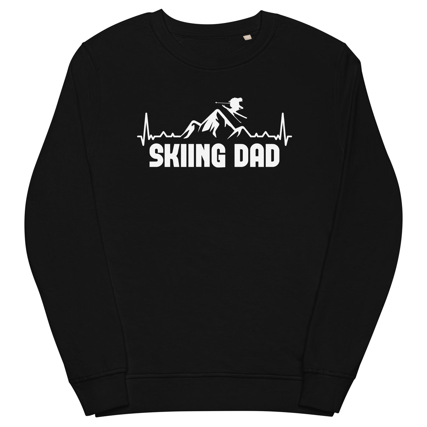 Skifahren Dad 1 - Unisex Premium Organic Sweatshirt klettern ski xxx yyy zzz Black