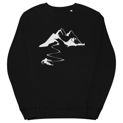 Skisüchtig - Unisex Premium Organic Sweatshirt klettern ski xxx yyy zzz Black