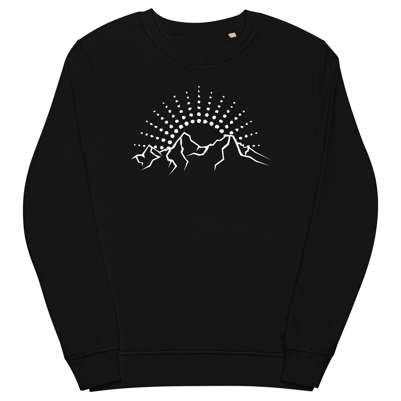 Sonne_-_Berge_(B)(2) - Unisex Organic Sweatshirt | SOL'S 03574 xxx yyy zzz Black