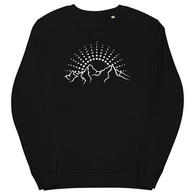 Sonne_-_Berge_(B)(2) - Unisex Organic Sweatshirt | SOL'S 03574 xxx yyy zzz Black