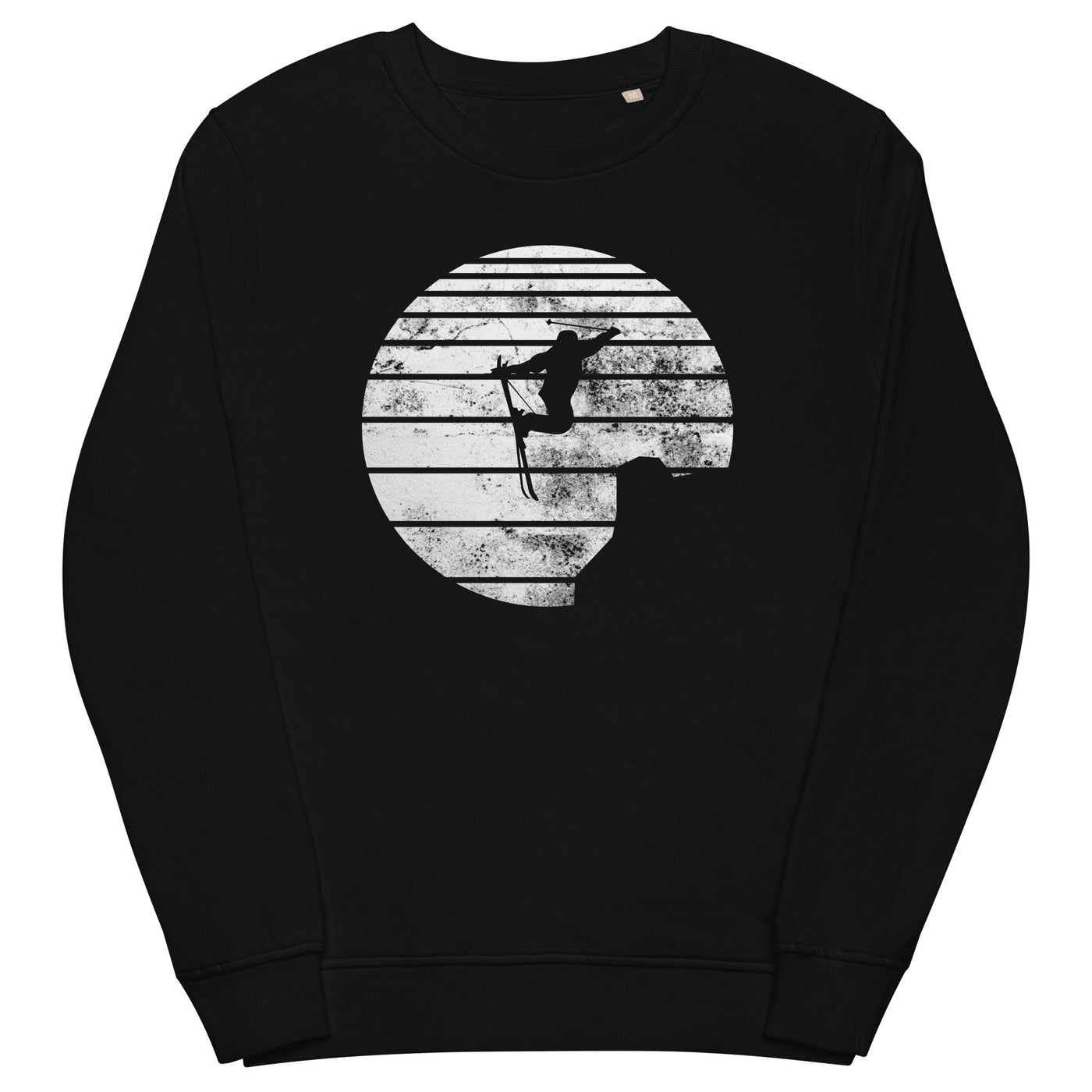 Sonne - Skifahren - (SK) - Unisex Organic Sweatshirt | SOL'S 03574 xxx yyy zzz Black