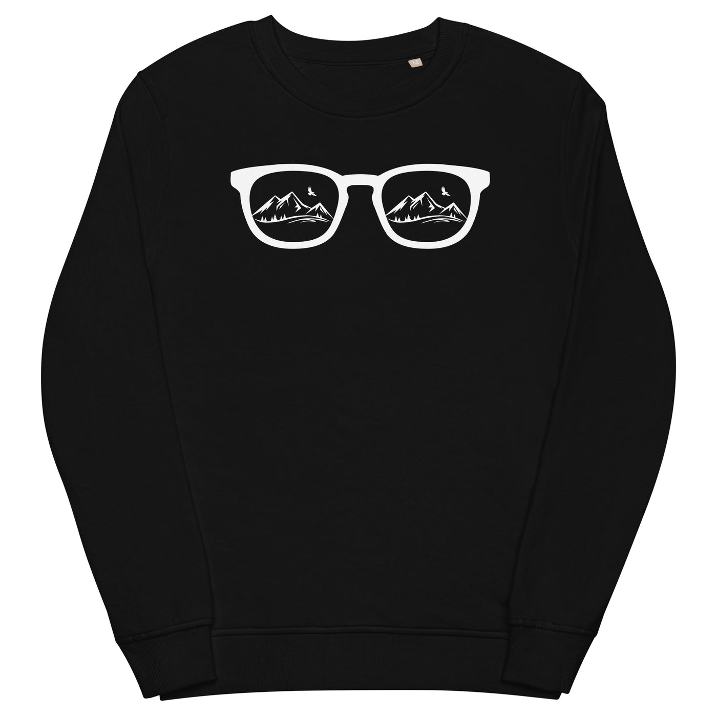 Sonnenbrille und Berge - Unisex Premium Organic Sweatshirt berge xxx yyy zzz Black