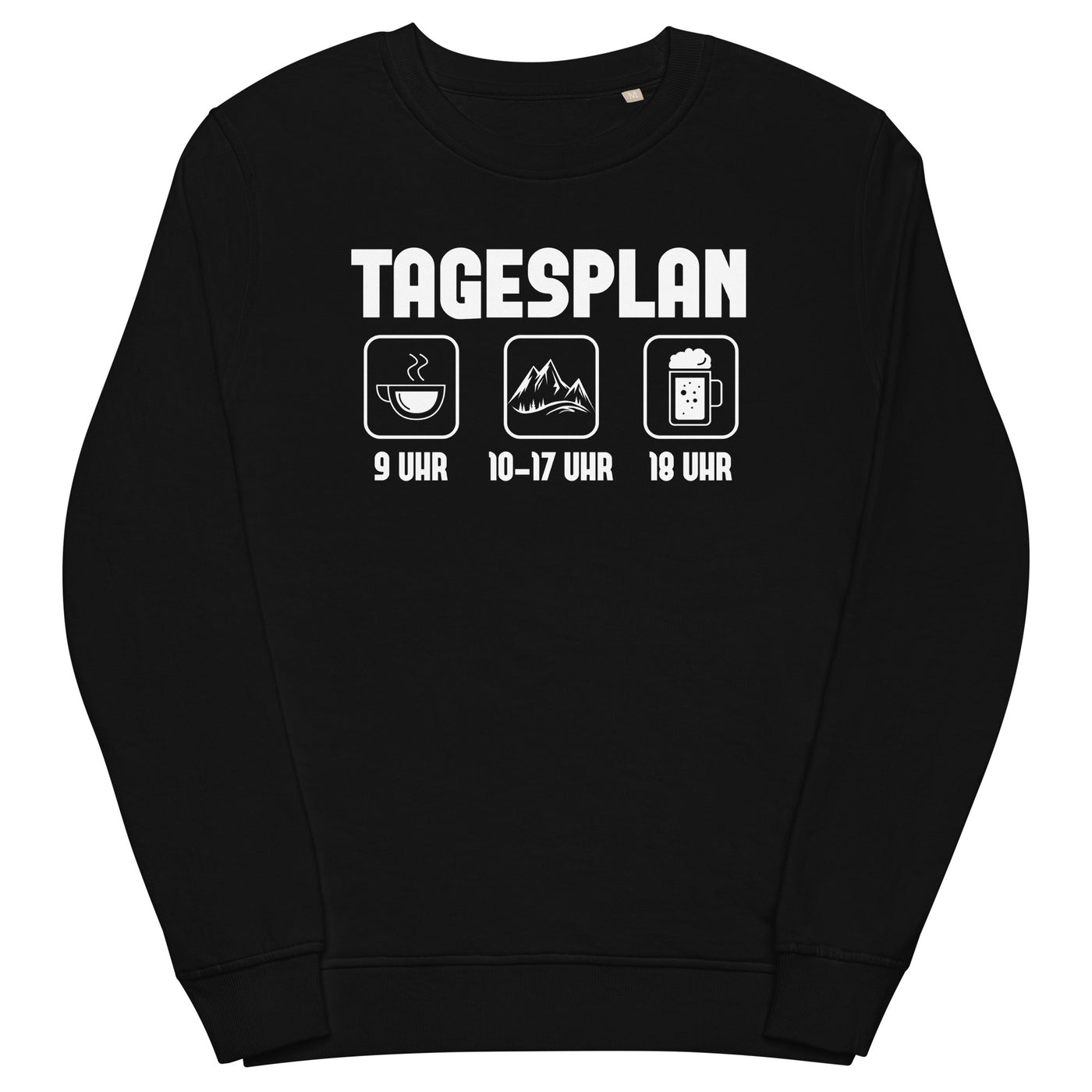 Tagesplan_-_(B) - Unisex Organic Sweatshirt | SOL'S 03574