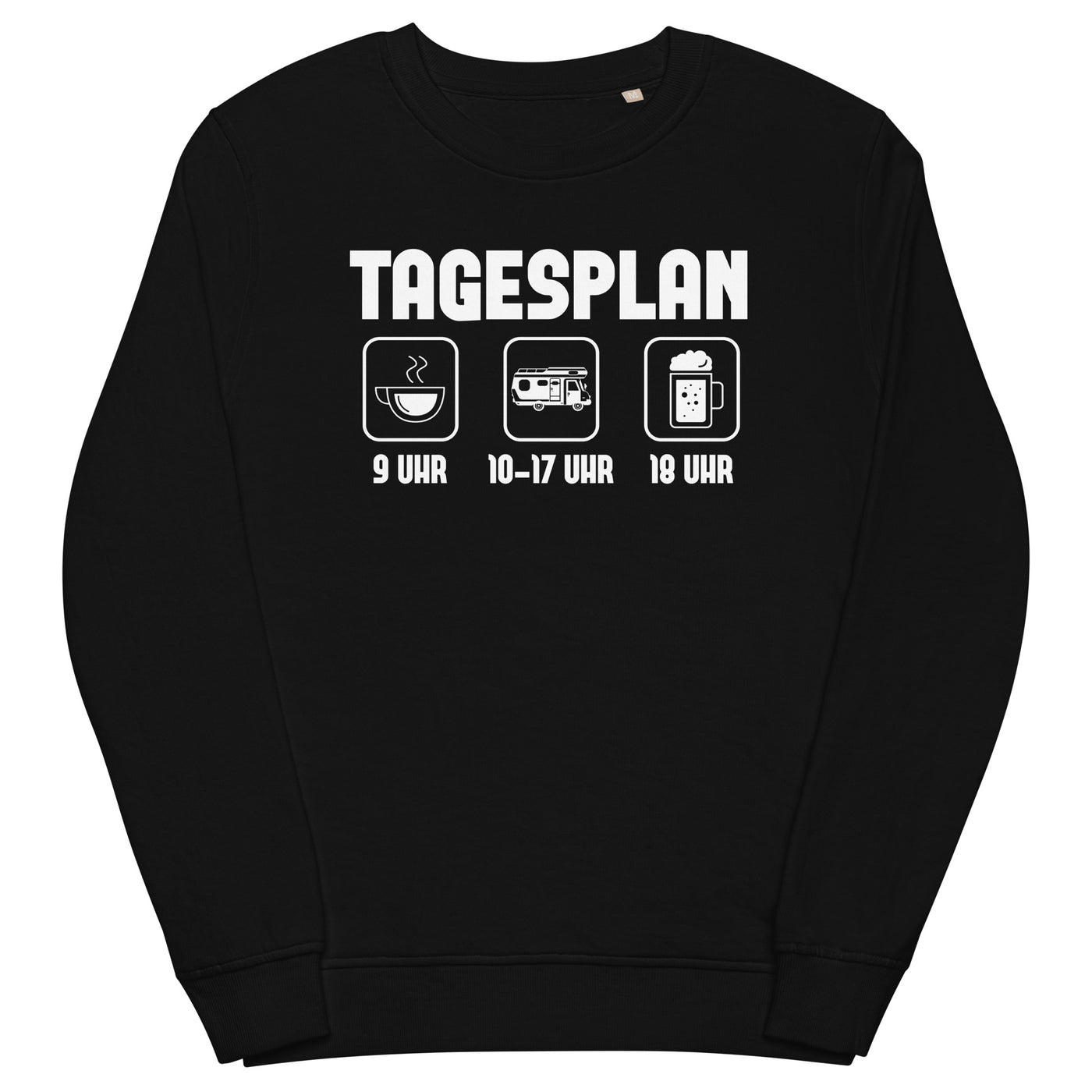 Tagesplan_-_(C) - Unisex Organic Sweatshirt | SOL'S 03574