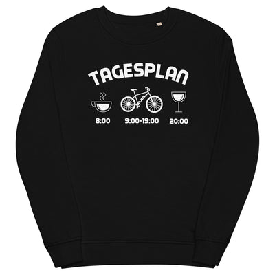 Tagesplan - Unisex Premium Organic Sweatshirt e-bike xxx yyy zzz Black