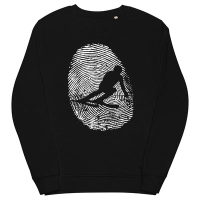 Thumb Print - Skifahren - Unisex Premium Organic Sweatshirt klettern ski xxx yyy zzz Black