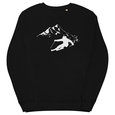 Tiefschnee Skier - Unisex Premium Organic Sweatshirt klettern ski xxx yyy zzz Black