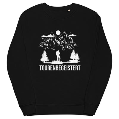 Tourenbegeisterung - Unisex Premium Organic Sweatshirt wandern xxx yyy zzz Black