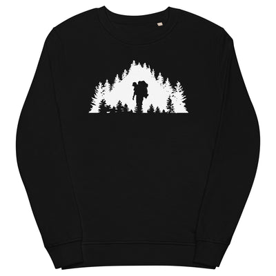 Bäume - Wandern - Unisex Premium Organic Sweatshirt wandern xxx yyy zzz Black