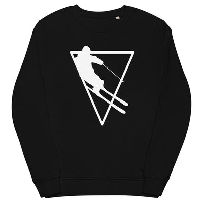 Dreieck - Skifahren - Unisex Premium Organic Sweatshirt klettern ski xxx yyy zzz Black