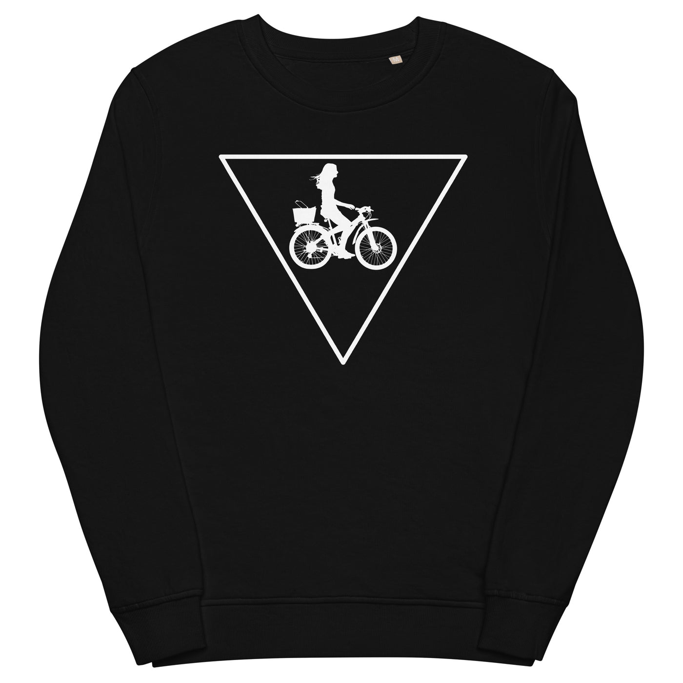 Dreieck und Radfahren - Unisex Premium Organic Sweatshirt fahrrad xxx yyy zzz Black