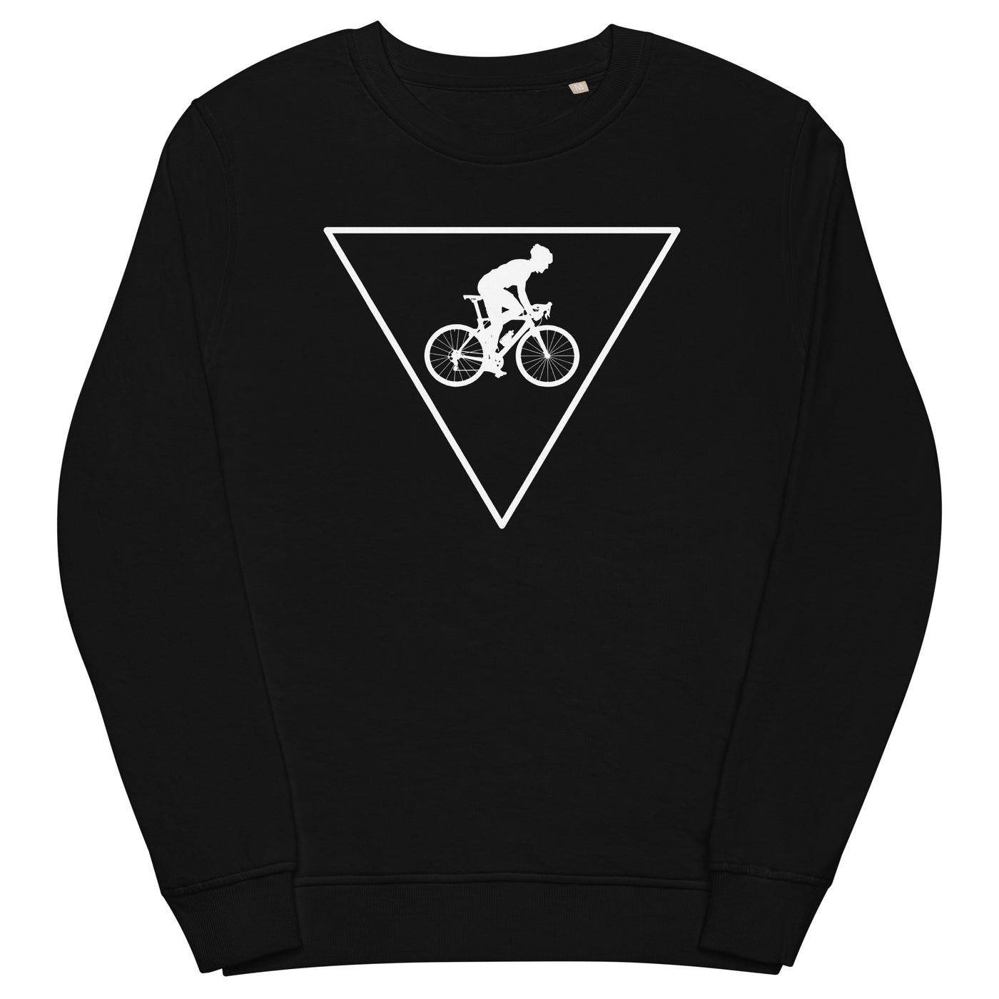 Dreieck und Radfahren - (F) - Unisex Premium Organic Sweatshirt fahrrad xxx yyy zzz Black