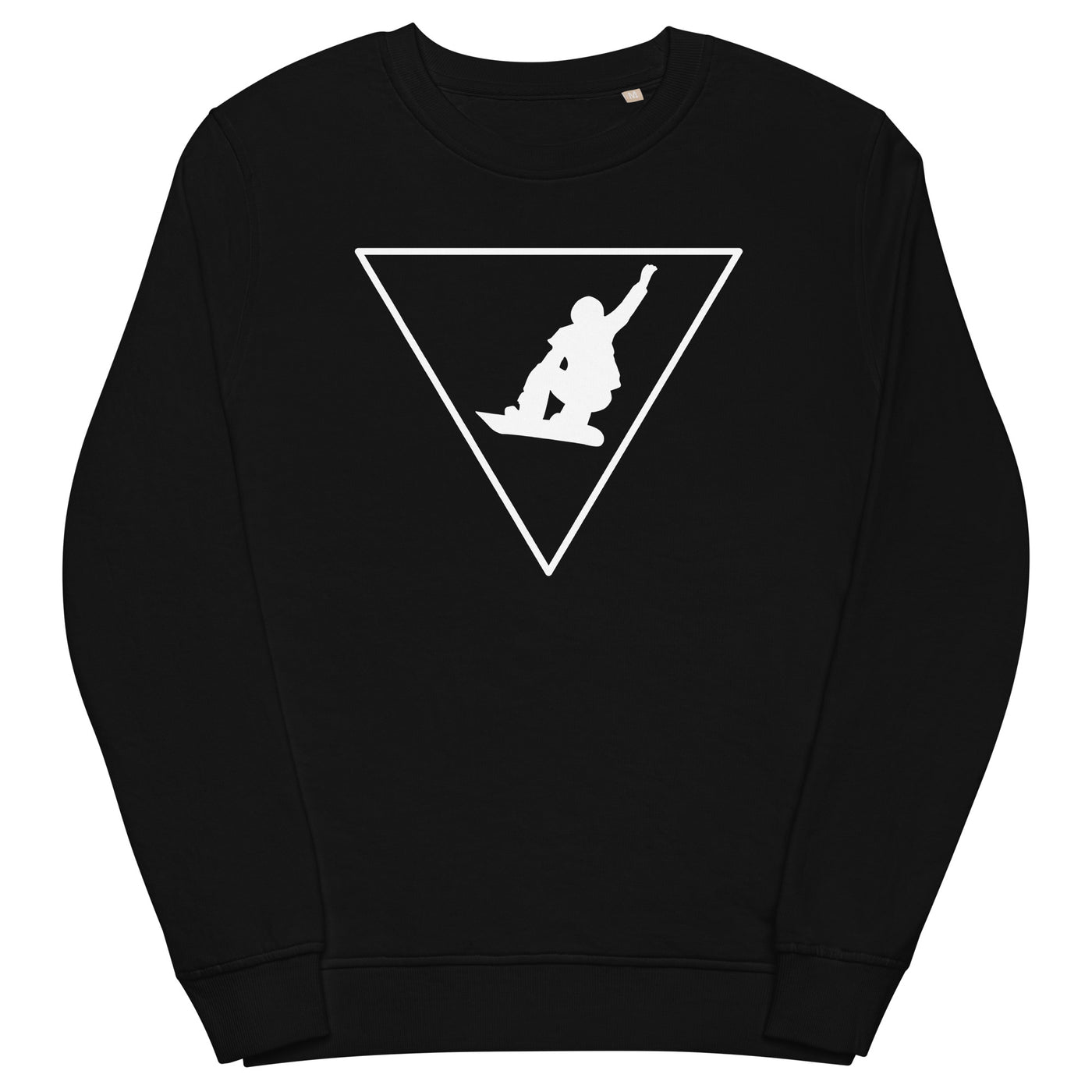 Dreieck und Snowboarding - Unisex Premium Organic Sweatshirt snowboarden xxx yyy zzz Black