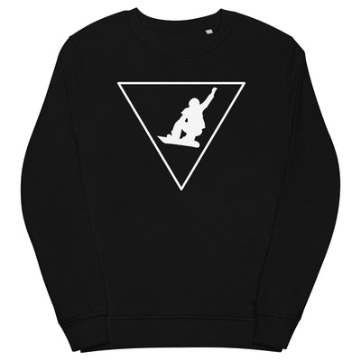 Dreieck und Snowboarding - Unisex Premium Organic Sweatshirt snowboarden xxx yyy zzz Black