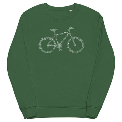 Fahrrad Kollektiv - Unisex Premium Organic Sweatshirt fahrrad mountainbike Bottle Green