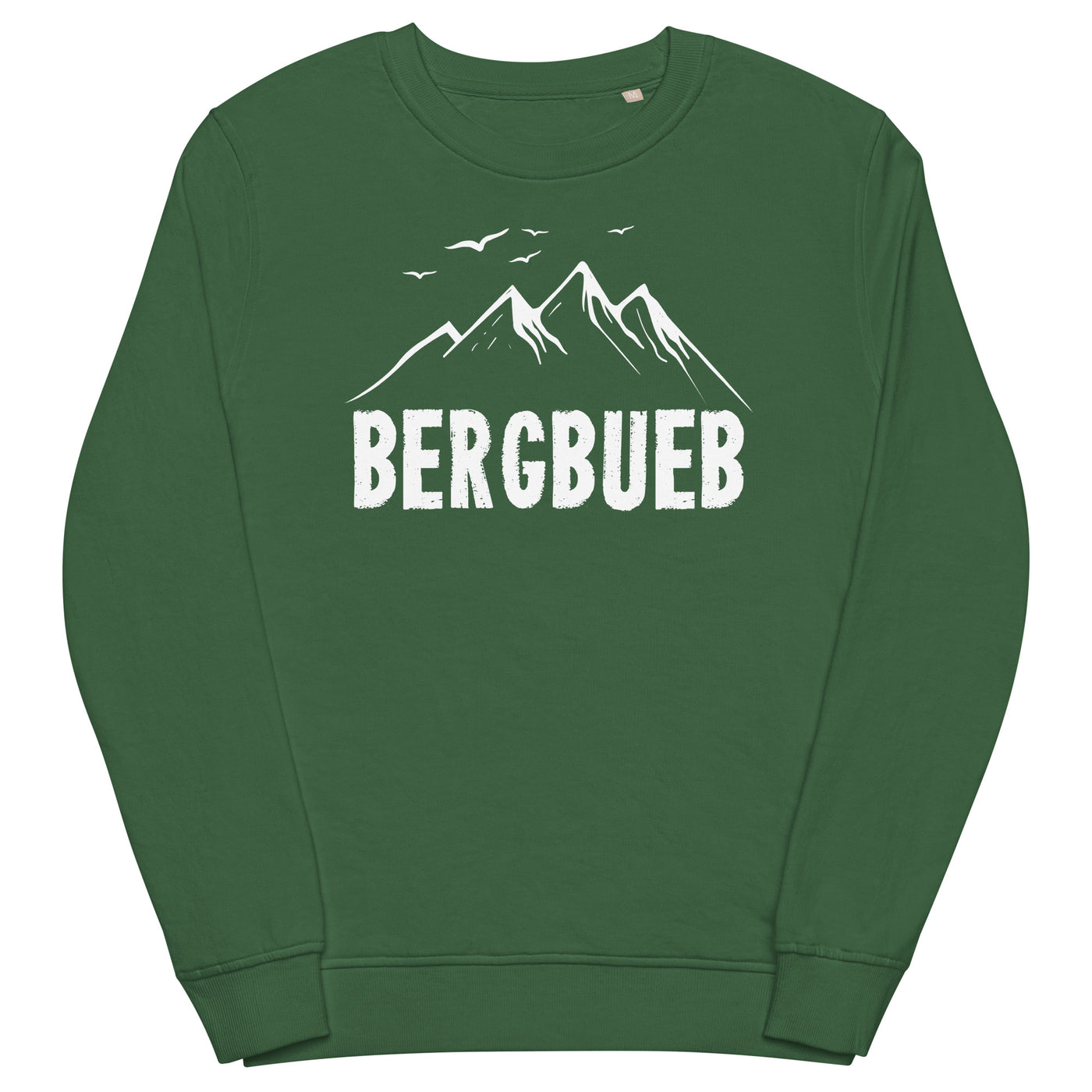 Bergbueb - Unisex Premium Organic Sweatshirt berge Bottle Green