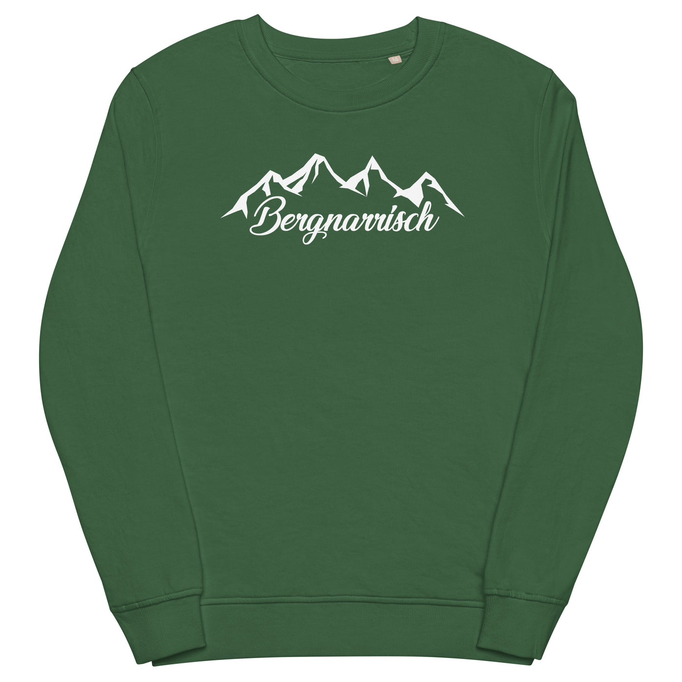 Bergnarrisch - Unisex Premium Organic Sweatshirt berge Bottle Green