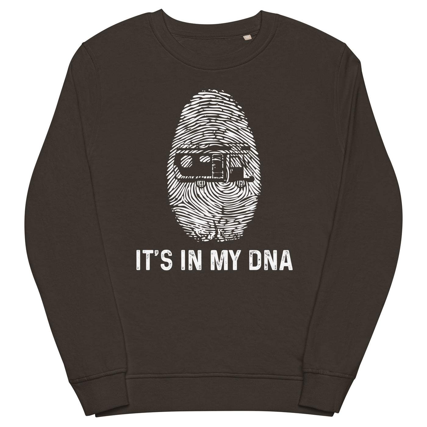 It's In My DNA - Unisex Premium Organic Sweatshirt camping xxx yyy zzz Deep Charcoal Grey