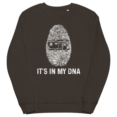 It's In My DNA - Unisex Premium Organic Sweatshirt camping xxx yyy zzz Deep Charcoal Grey