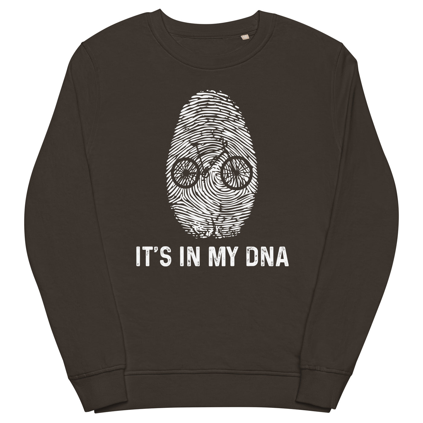 It's In My DNA - Unisex Premium Organic Sweatshirt e-bike xxx yyy zzz Deep Charcoal Grey