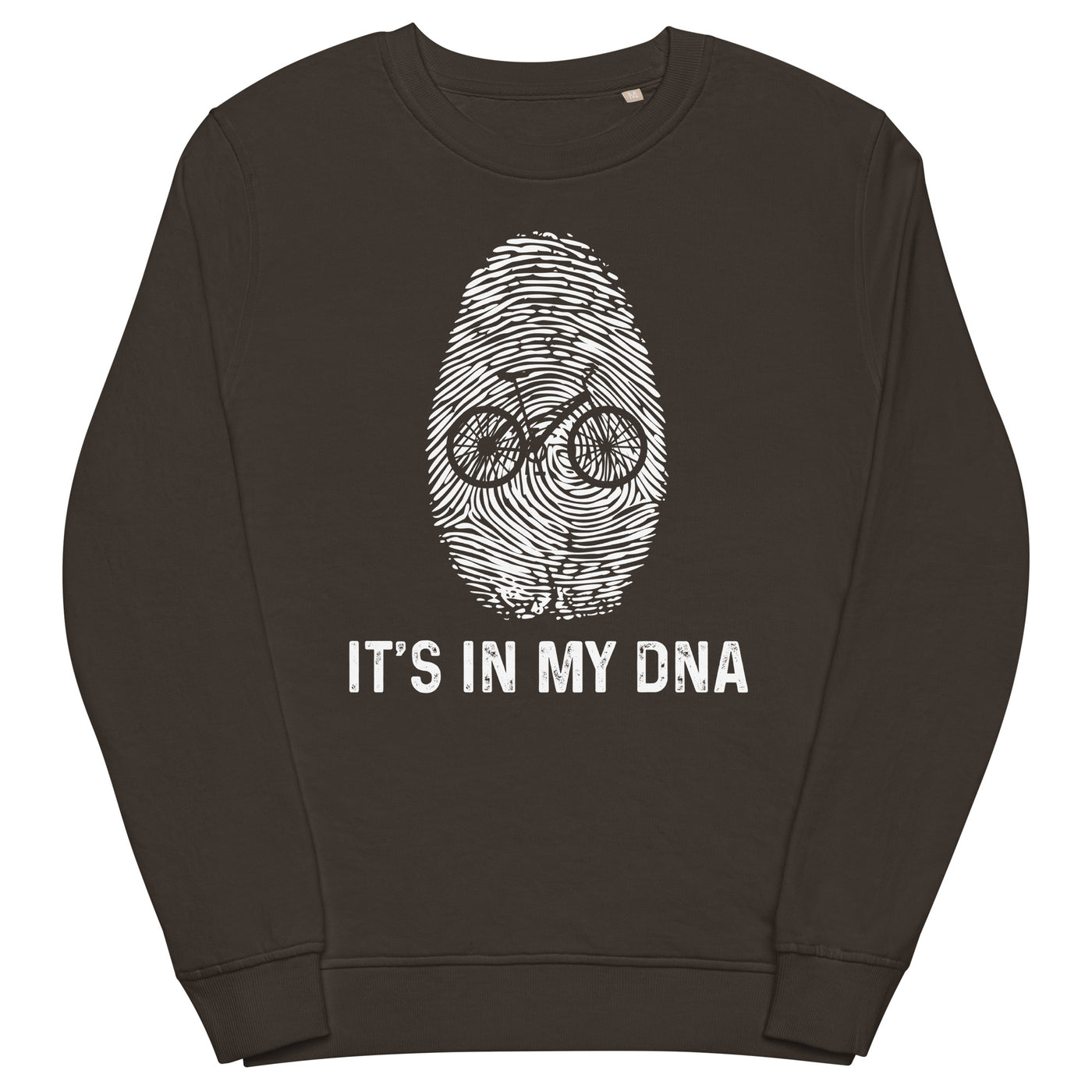 It's In My DNA - Unisex Premium Organic Sweatshirt fahrrad xxx yyy zzz Deep Charcoal Grey