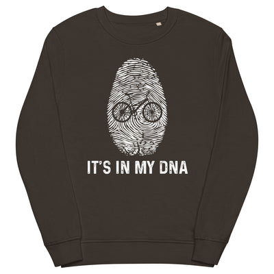 It's In My DNA - Unisex Premium Organic Sweatshirt fahrrad xxx yyy zzz Deep Charcoal Grey