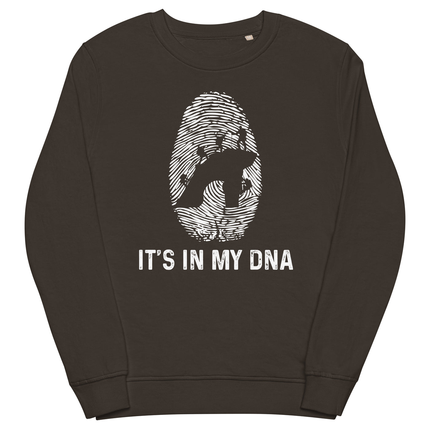 It's In My DNA - Unisex Premium Organic Sweatshirt klettern xxx yyy zzz Deep Charcoal Grey