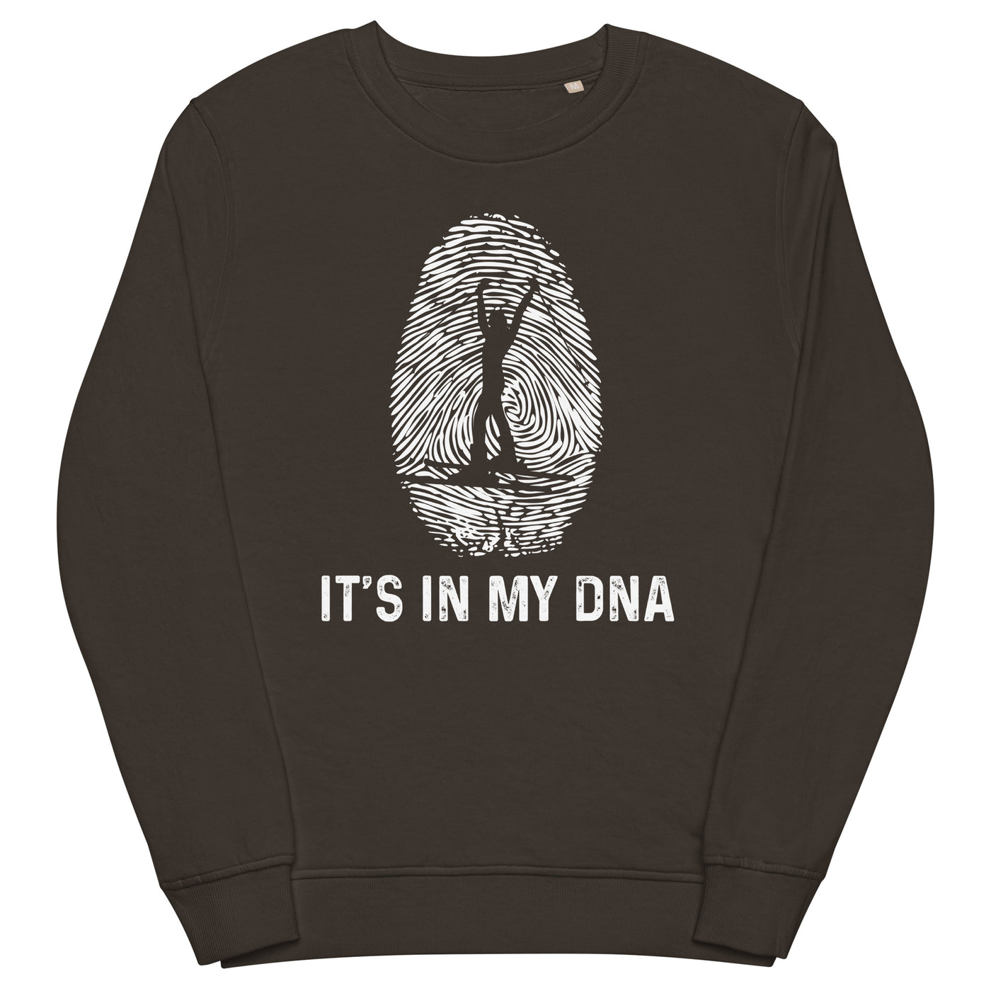 It's In My DNA 1 - Unisex Premium Organic Sweatshirt klettern ski xxx yyy zzz Deep Charcoal Grey