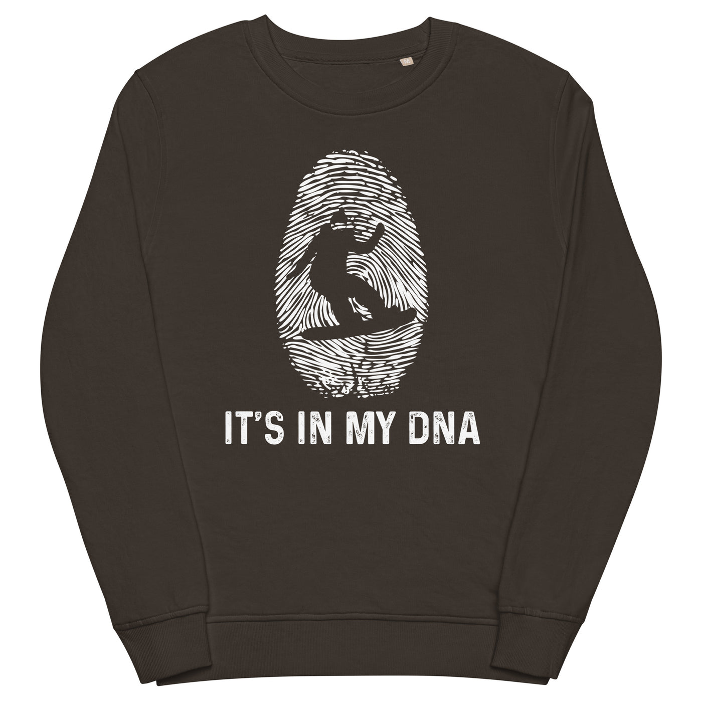 It's In My DNA 1 - Unisex Premium Organic Sweatshirt snowboarden xxx yyy zzz Deep Charcoal Grey
