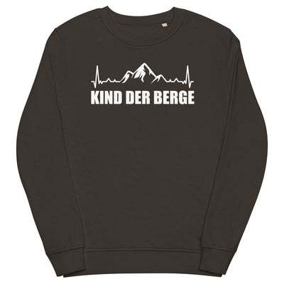 Kind Der Berge 1 - Unisex Premium Organic Sweatshirt berge xxx yyy zzz Deep Charcoal Grey