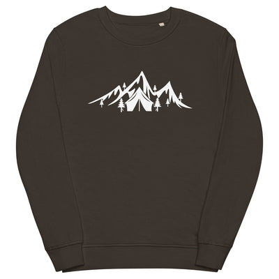 Berge - Camping - Unisex Premium Organic Sweatshirt camping xxx yyy zzz Deep Charcoal Grey
