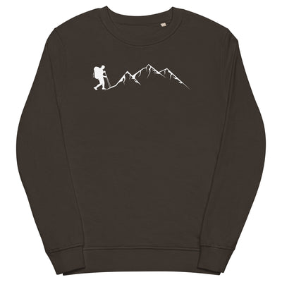 Berge - Wandern - Unisex Premium Organic Sweatshirt wandern xxx yyy zzz Deep Charcoal Grey