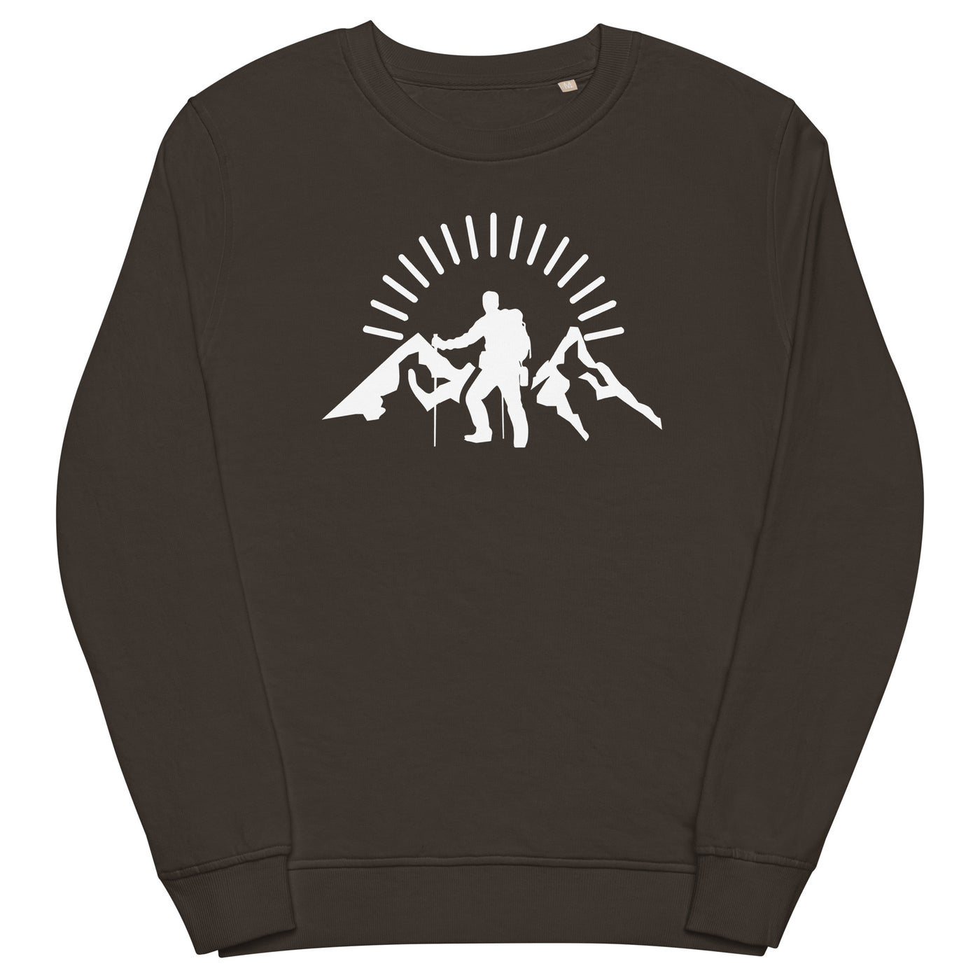 Berge - Wandern - Unisex Premium Organic Sweatshirt wandern xxx yyy zzz Deep Charcoal Grey