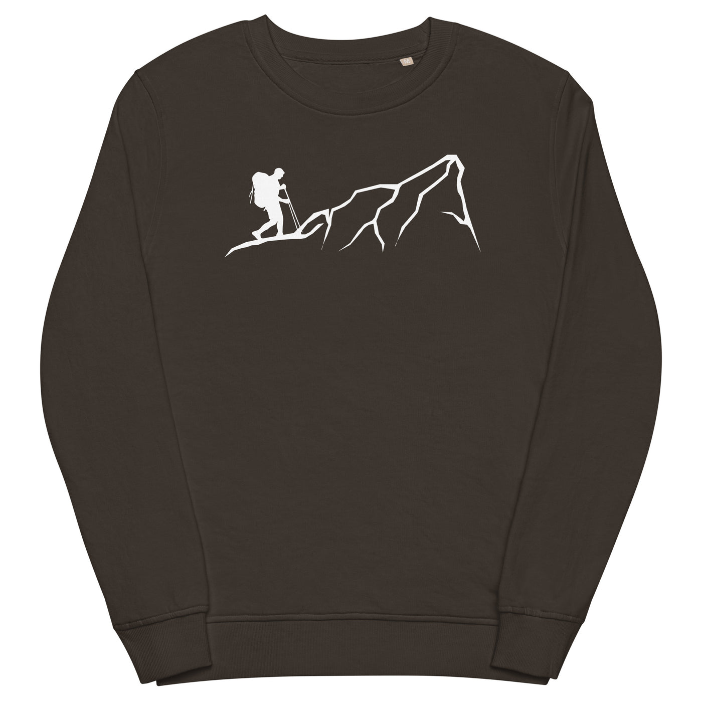Berge - Wandern - (17) - Unisex Premium Organic Sweatshirt wandern xxx yyy zzz Deep Charcoal Grey