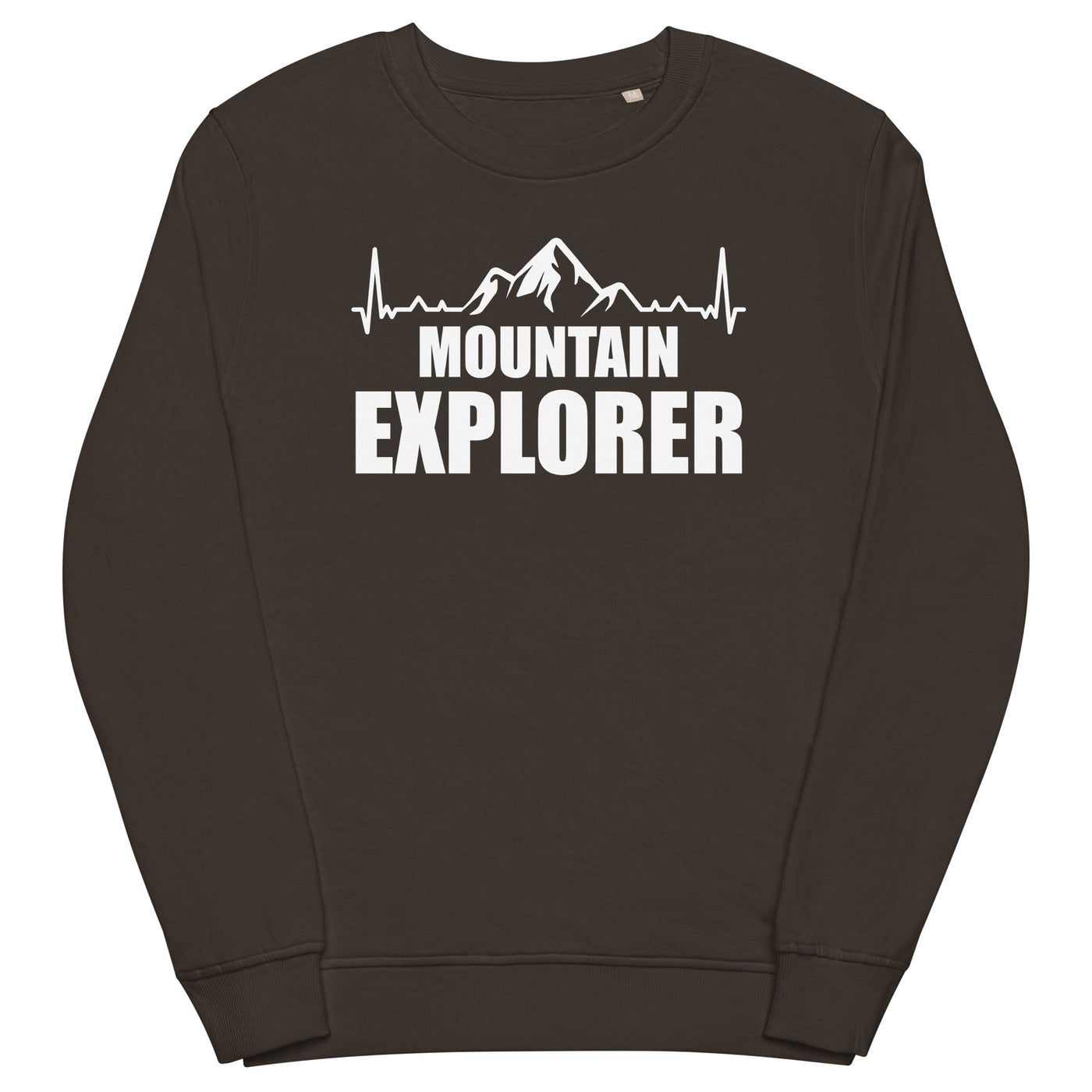 Berge Explorer 1 - Unisex Premium Organic Sweatshirt berge xxx yyy zzz Deep Charcoal Grey