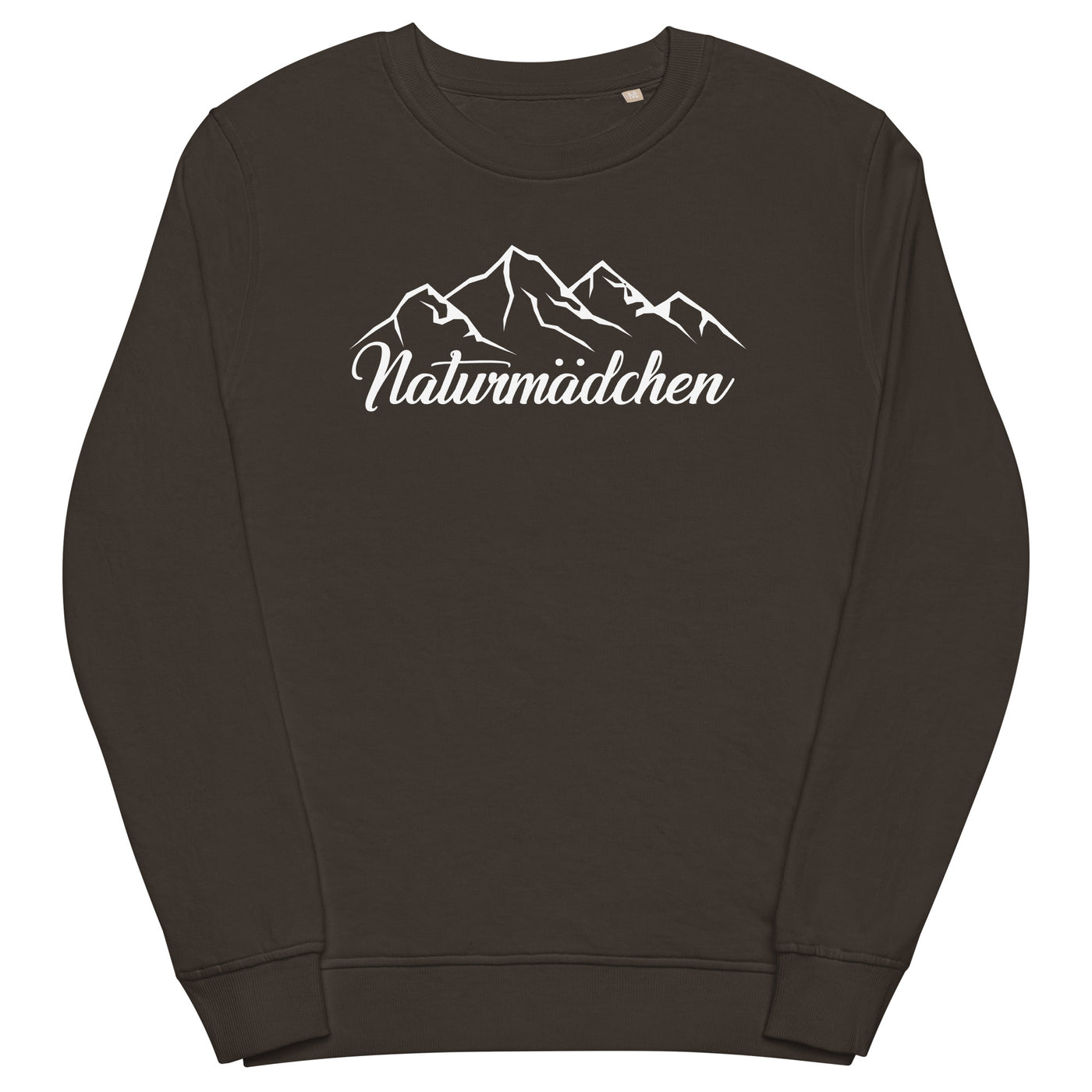 Naturmadchen - Unisex Premium Organic Sweatshirt berge xxx yyy zzz Deep Charcoal Grey