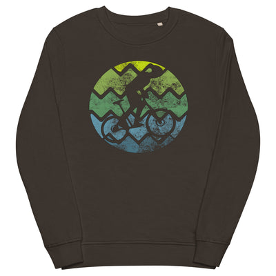 Retro - Radfahren - Unisex Premium Organic Sweatshirt fahrrad xxx yyy zzz Deep Charcoal Grey