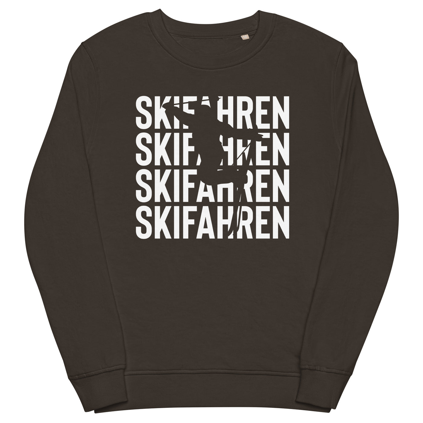 Skifahren - Unisex Premium Organic Sweatshirt klettern ski xxx yyy zzz Deep Charcoal Grey