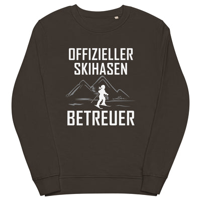 Skihasen Betreuer - Unisex Premium Organic Sweatshirt klettern ski xxx yyy zzz Deep Charcoal Grey